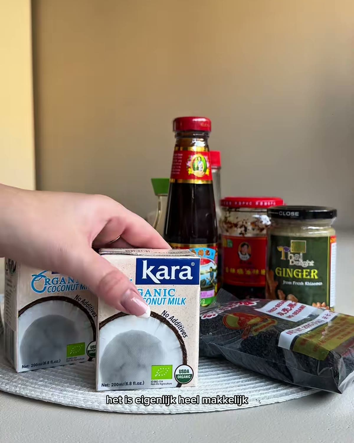 Creator cooking a Chinese New Year recipe